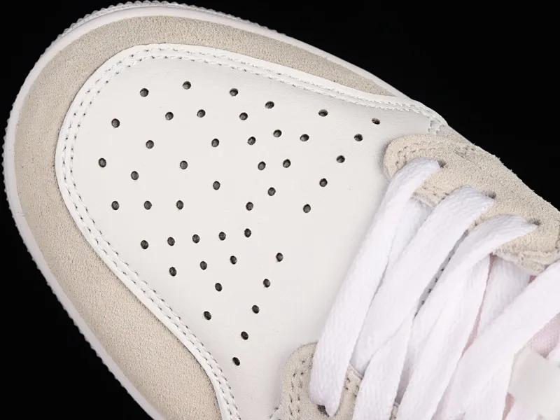 All categories Air Jordan Jordan series basketball shoes Air Jordan 1 Low Z version Air Jordan 1 Low "White and Phantom" AJ1 Joe 1 rice white retro culture and leisure sports sneakers DN1635-100